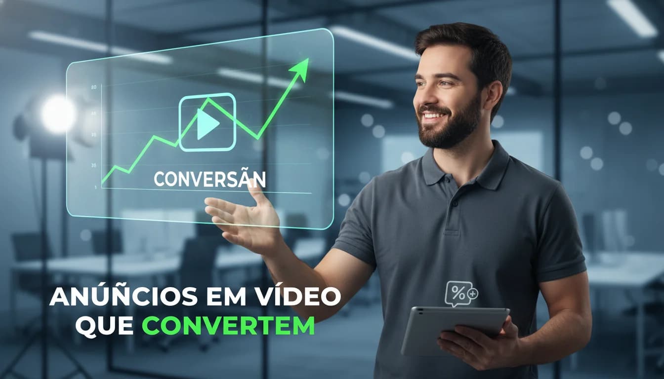 Como Criar Campanhas de Anúncios em Vídeo que REALMENTE Convertem (Guia 2025)